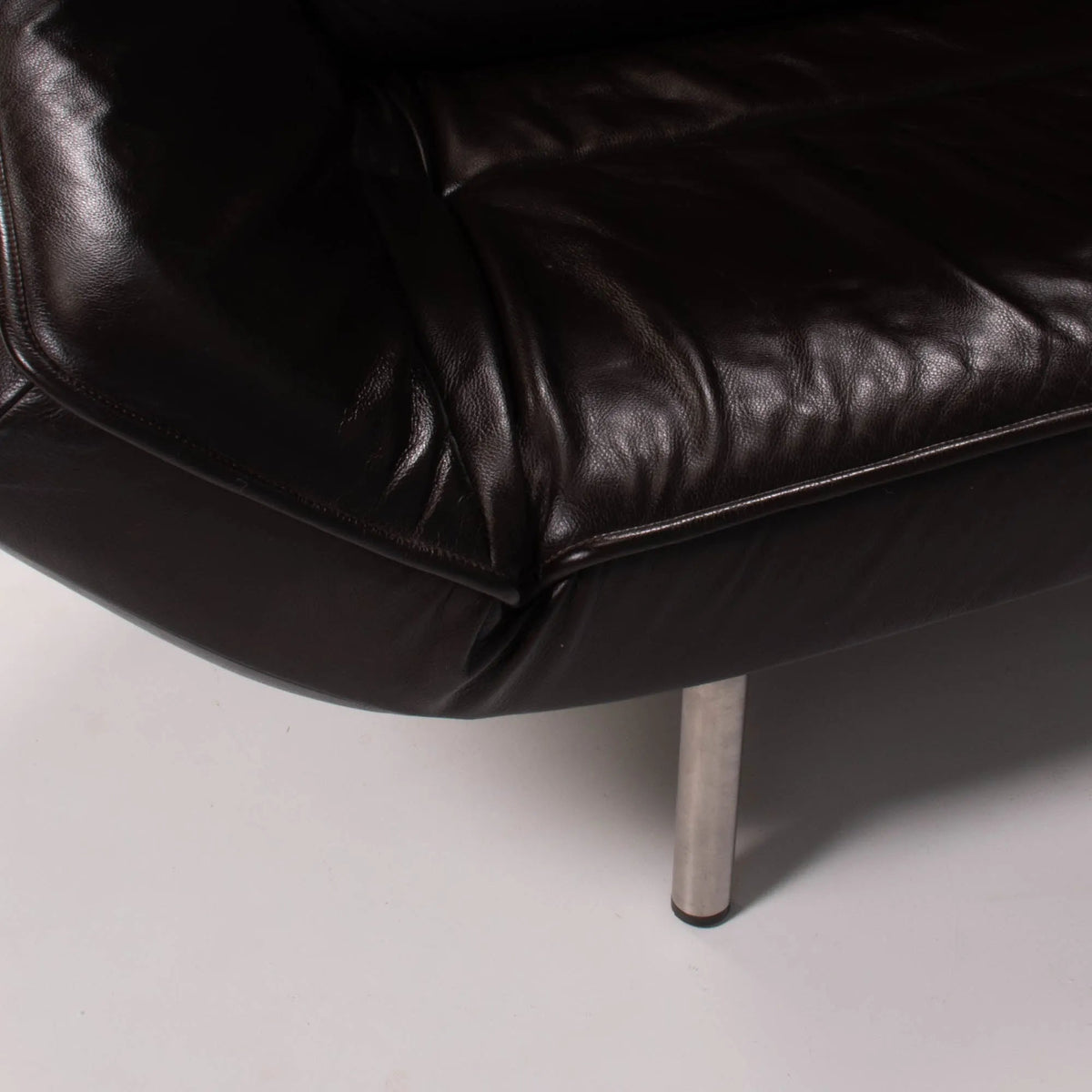 De Sede by Thomas Althaus DS - 450 Brown Leather Sofa - REHAUS - thomas althaus