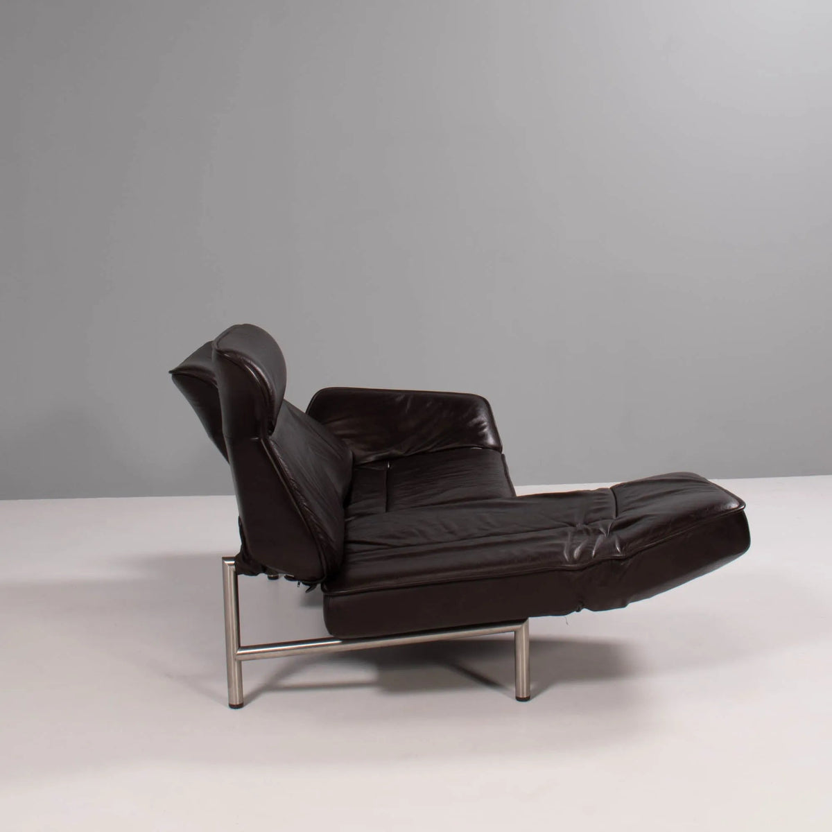 De Sede by Thomas Althaus DS - 450 Brown Leather Sofa - REHAUS - thomas althaus