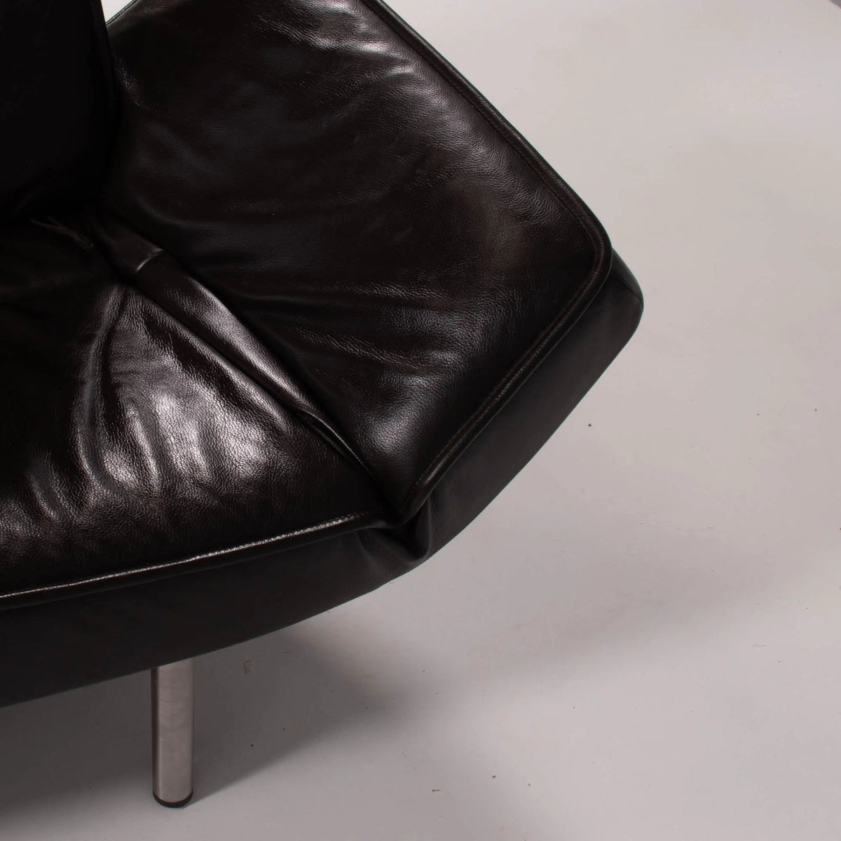 De Sede by Thomas Althaus DS - 450 Brown Leather Sofa - REHAUS - thomas althaus