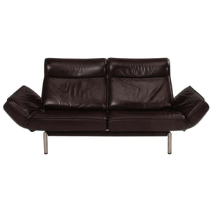 De Sede by Thomas Althaus DS-450 Brown Leather Sofa