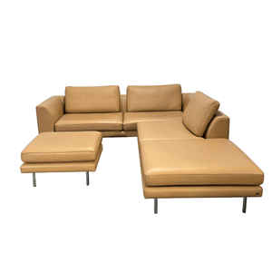 De Sede DS 570 Corner Sofa and Footstool