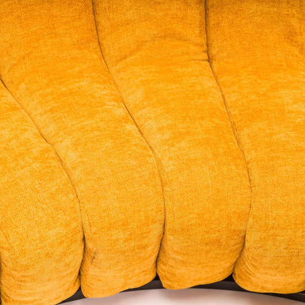 De Sede DS - 600 'Non - Stop' Snake Orange Fabric Infinity Sofa - REHAUS - U. Berger, Eleonora Peduzzi Riva, H. Ulrich and K. Vogt