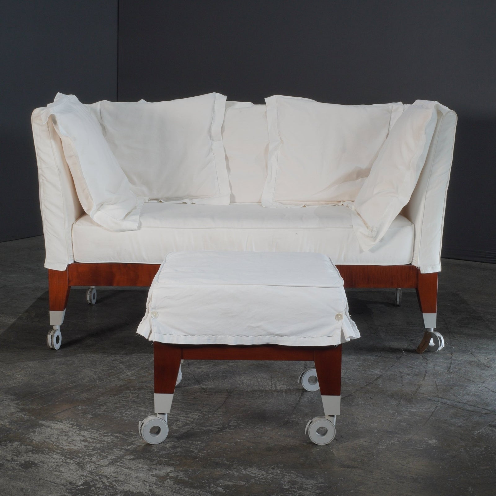 Driade Neoz Sofa and Pouf by Philippe Starck @ REHAUS