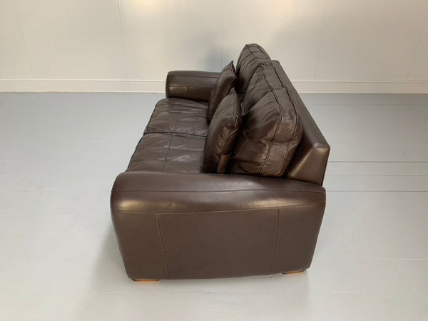 Duresta Spitfire 2 - Seat Sofa - In Dark Brown Mustang Leather @ REHAUS