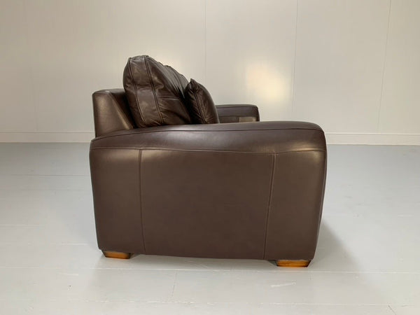 Duresta Spitfire 2 - Seat Sofa - In Dark Brown Mustang Leather @ REHAUS