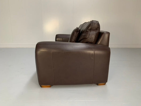 Duresta Spitfire 2 - Seat Sofa - In Dark Brown Mustang Leather @ REHAUS