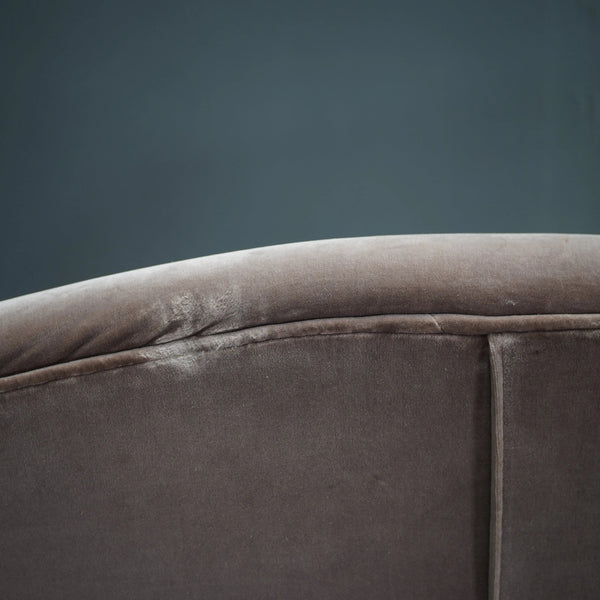 Edmund Burke Velvet Sofa by Fleming & Howland - REHAUS - Fleming & Howland