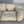 Edra Corbeille 3 - Seat Sofa - In Pale Grey Taupe Leather @ REHAUS