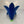 Edra Getsuen Lily Armchair - In Blue Velvet @ REHAUS