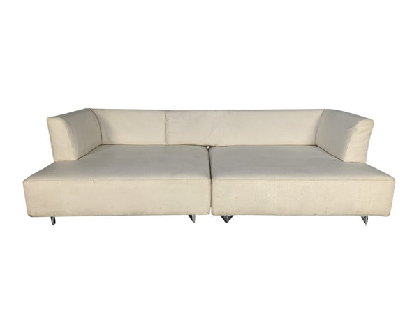 Edra L'Homme Et La Femme Sofa - In Ostrich Leather @ REHAUS