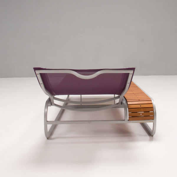 EGO Paris by Thomas Sauvage Purple Tandem Sun Lounger @ REHAUS