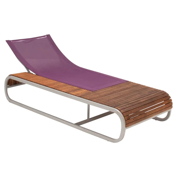 EGO Paris by Thomas Sauvage Purple Tandem Sun Lounger @ REHAUS