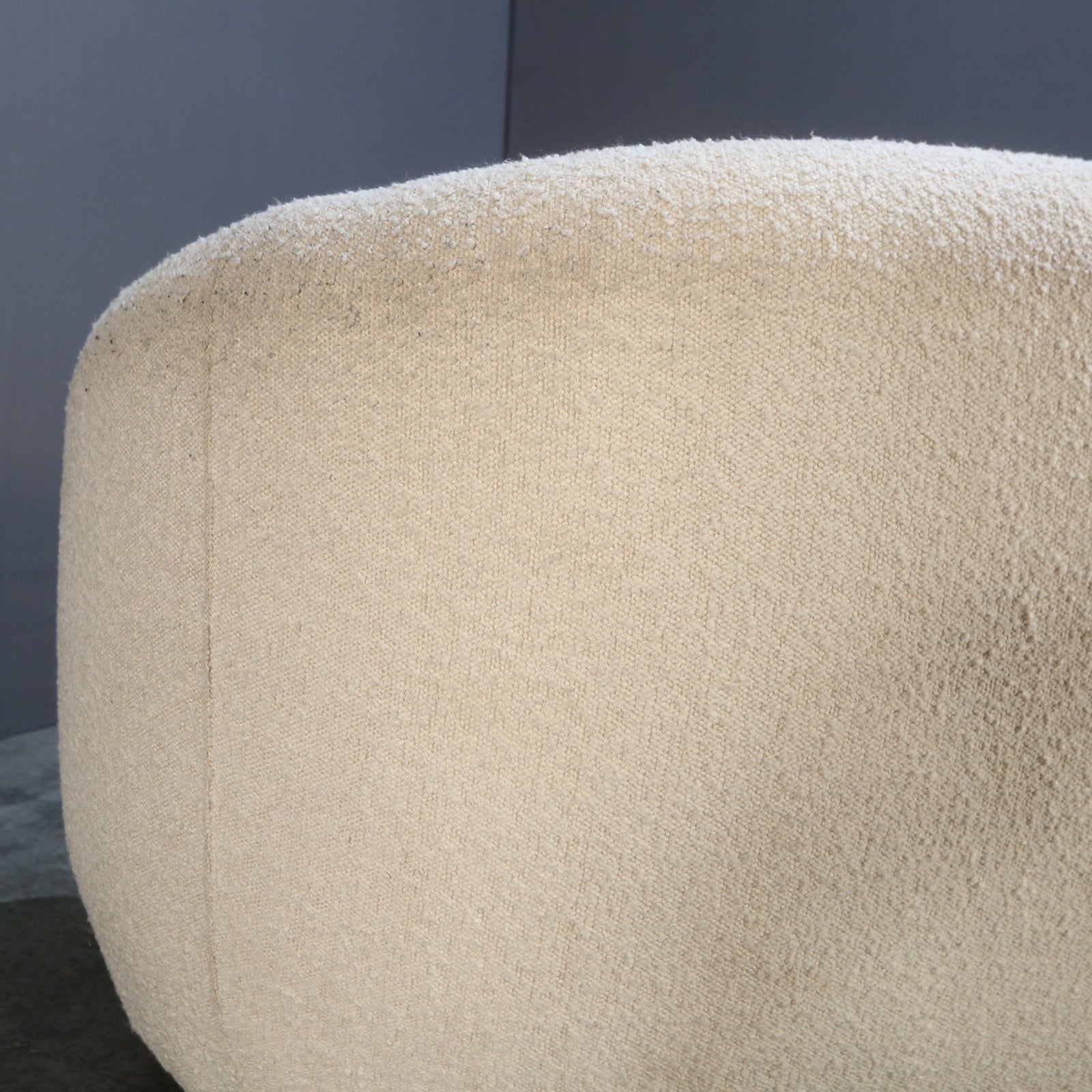 Eichholtz Brice White Boucle Sofa @ REHAUS