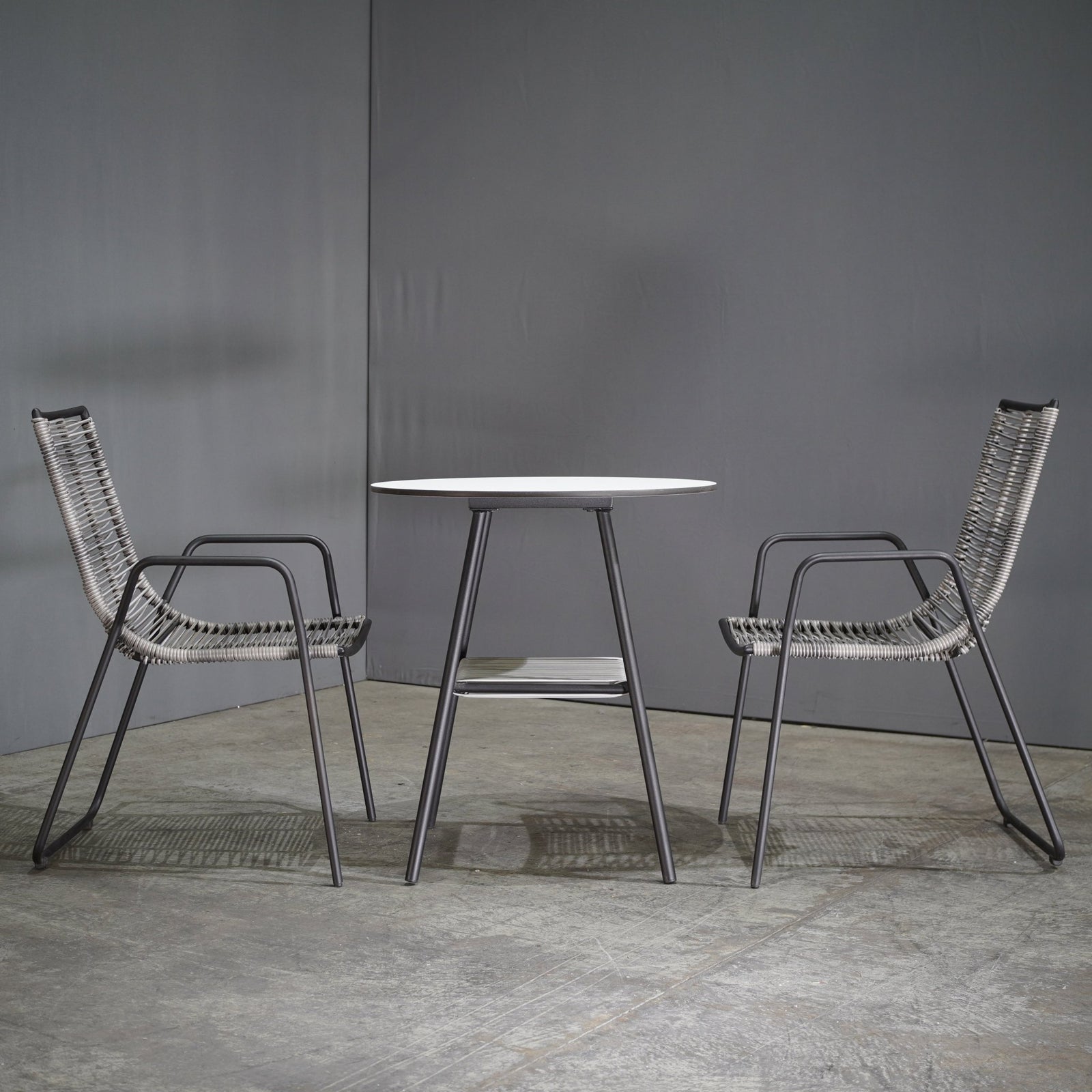 Elba Outdoor and Outdoor White Table by BoConcept - REHAUS - BoConcept
