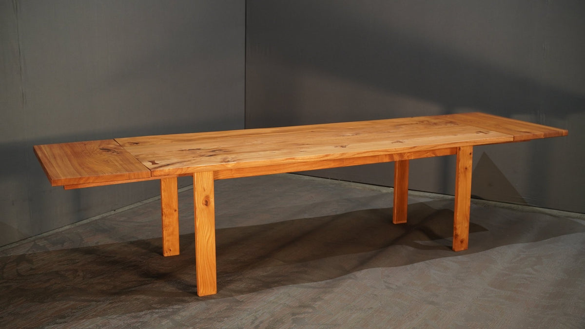 Elm Wood Extendable Dining Table @ REHAUS