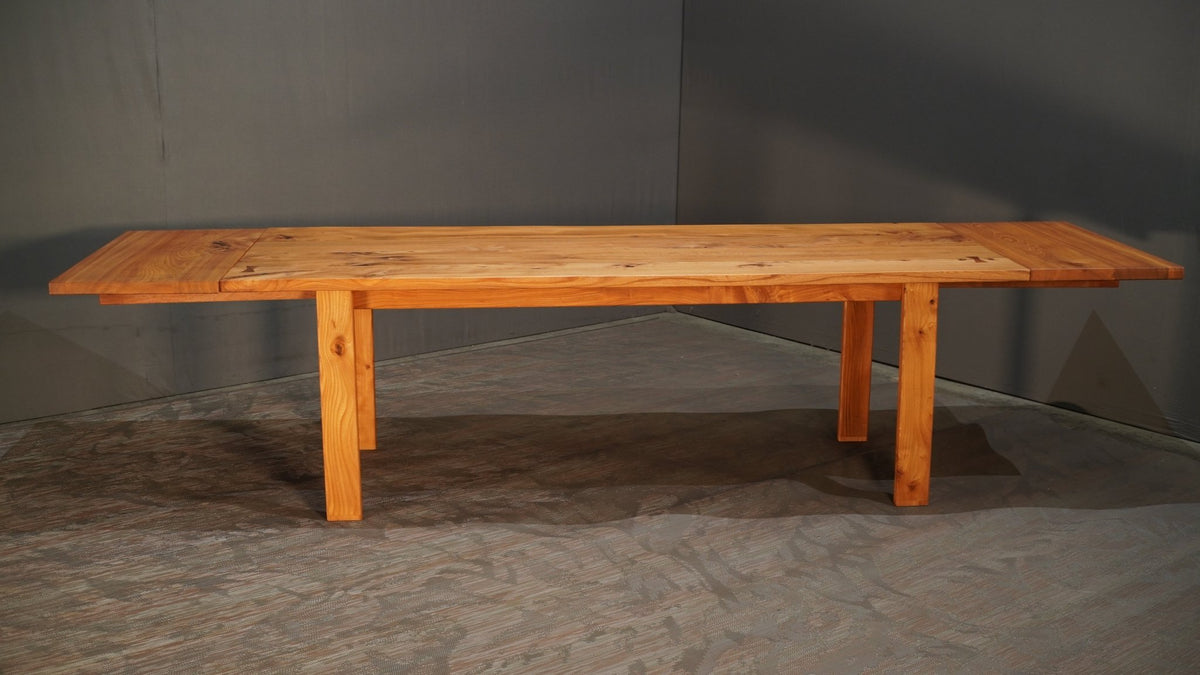 Elm Wood Extendable Dining Table @ REHAUS