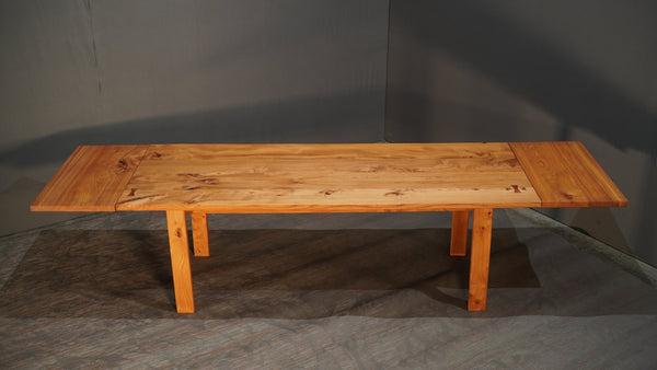 Elm Wood Extendable Dining Table @ REHAUS