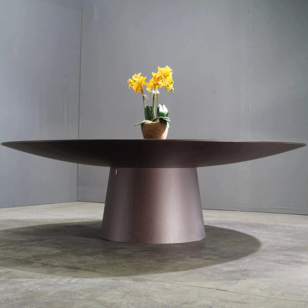 Emmemobili UFO Dining Table with Embedded Lazy Susan by Ferruccio Laviani @ REHAUS
