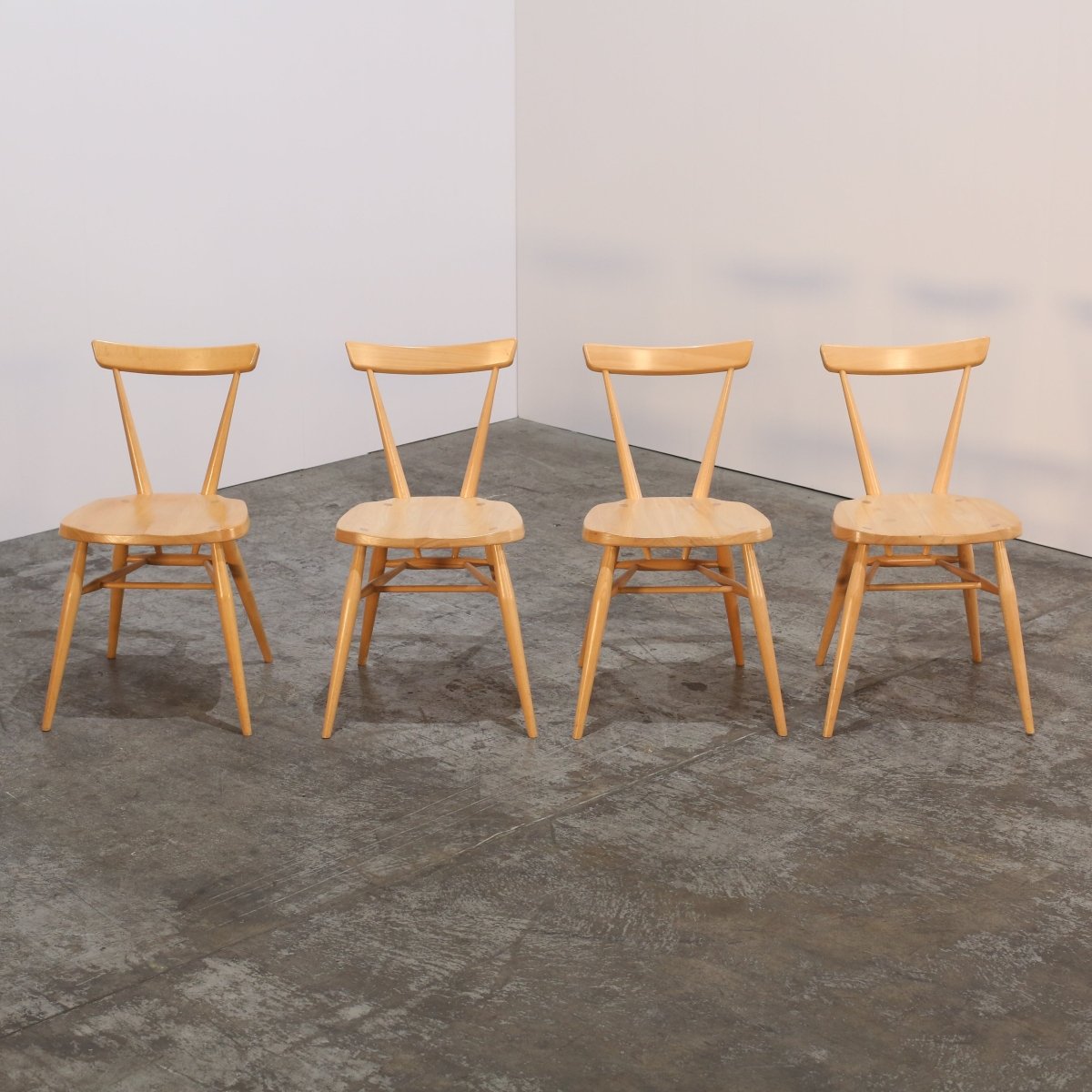 Ercol Wooden Chairs by Margaret Howell, Set of Four @ REHAUS