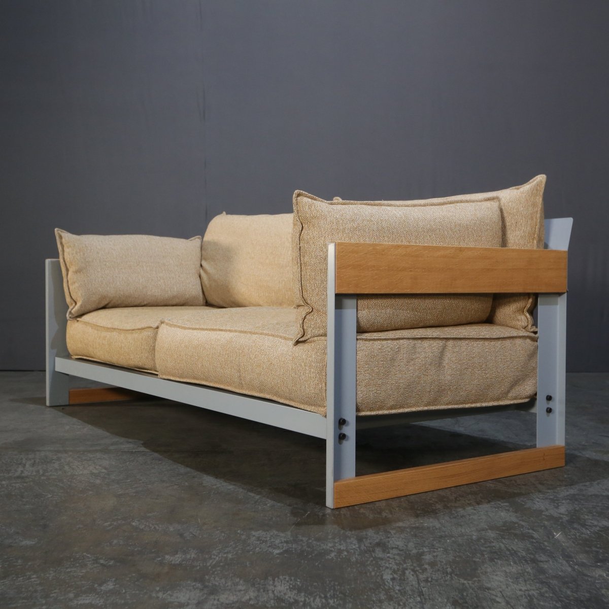 Established & Sons Beige Cassette Sofa by Ronan & Erwan Bouroullec @ REHAUS