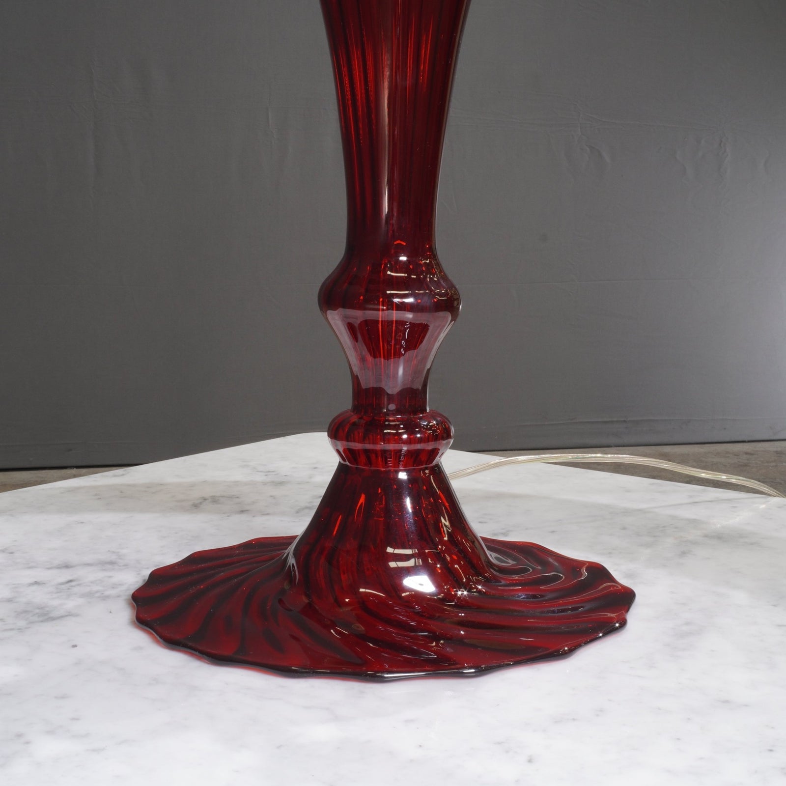Fendi Casa Red Murano Table Lamp @ REHAUS