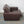 Flexform Bob Movement Armchair in Dark Brown Leather @ REHAUS