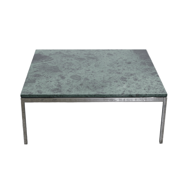 Florence Knoll Coffee Table with Verde Alpi Marble Top