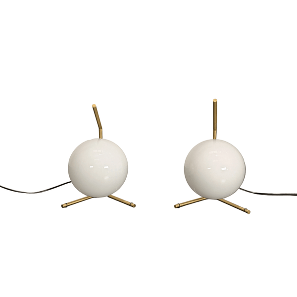 Flos IC Table 1 Low Table Lamps by Michael Anastassiades, Set of Two @ REHAUS