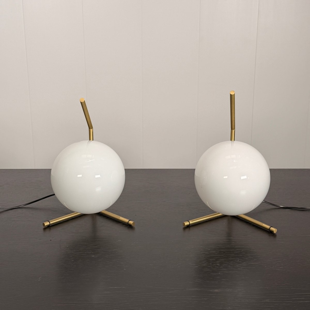 Flos IC Table 1 Low Table Lamps by Michael Anastassiades, Set of Two @ REHAUS