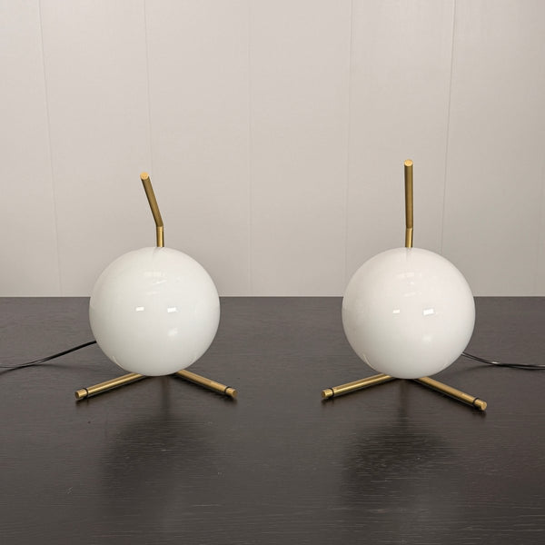 Flos IC Table 1 Low Table Lamps by Michael Anastassiades, Set of Two @ REHAUS