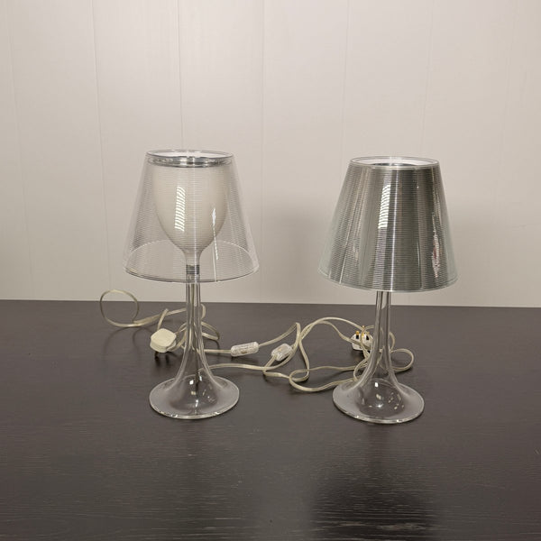 Flos Miss K Lamps by Philippe Starck, Set of Two with Differing Shades @ REHAUS