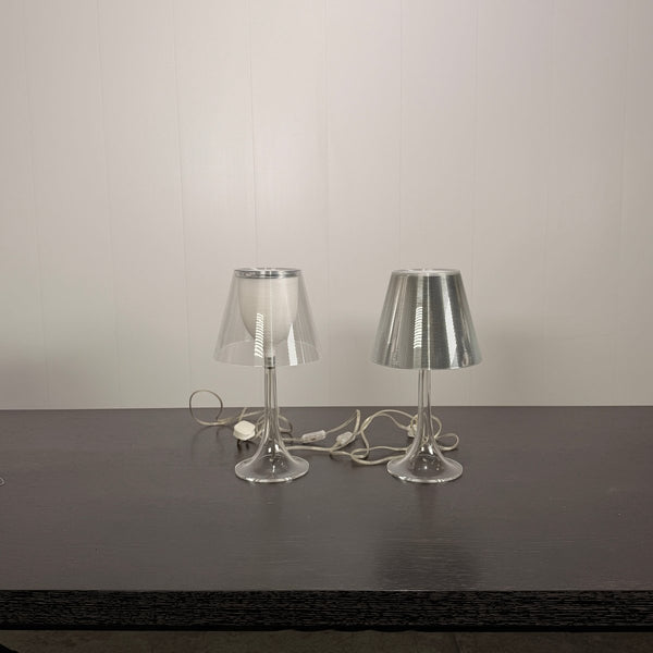 Flos Miss K Lamps by Philippe Starck, Set of Two with Differing Shades @ REHAUS