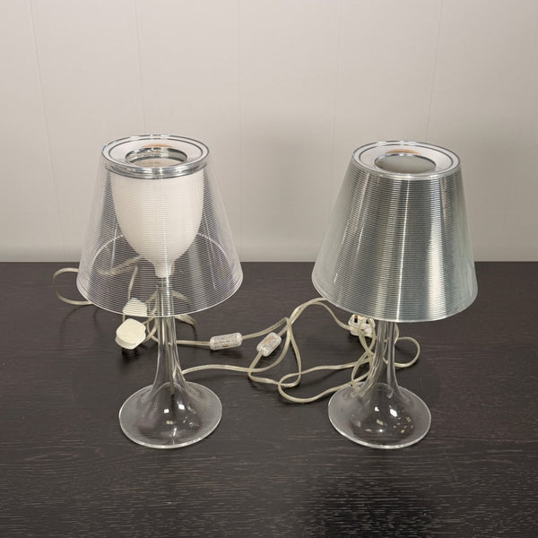 Flos Miss K Lamps by Philippe Starck, Set of Two with Differing Shades @ REHAUS