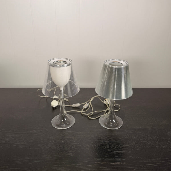 Flos Miss K Lamps by Philippe Starck, Set of Two with Differing Shades @ REHAUS