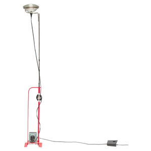 Flos, Toio LED Red, Achilles and Piergiacomo Castiglioni, 1962