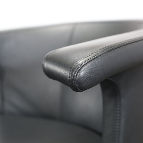 Frighetto Leather Swivel Chair, Set of Four @ REHAUS