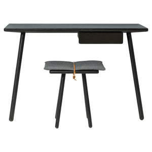 Fritz Hansen by Chris Liljenberg Halstrøm Black Oak Georg Console Table & Stool