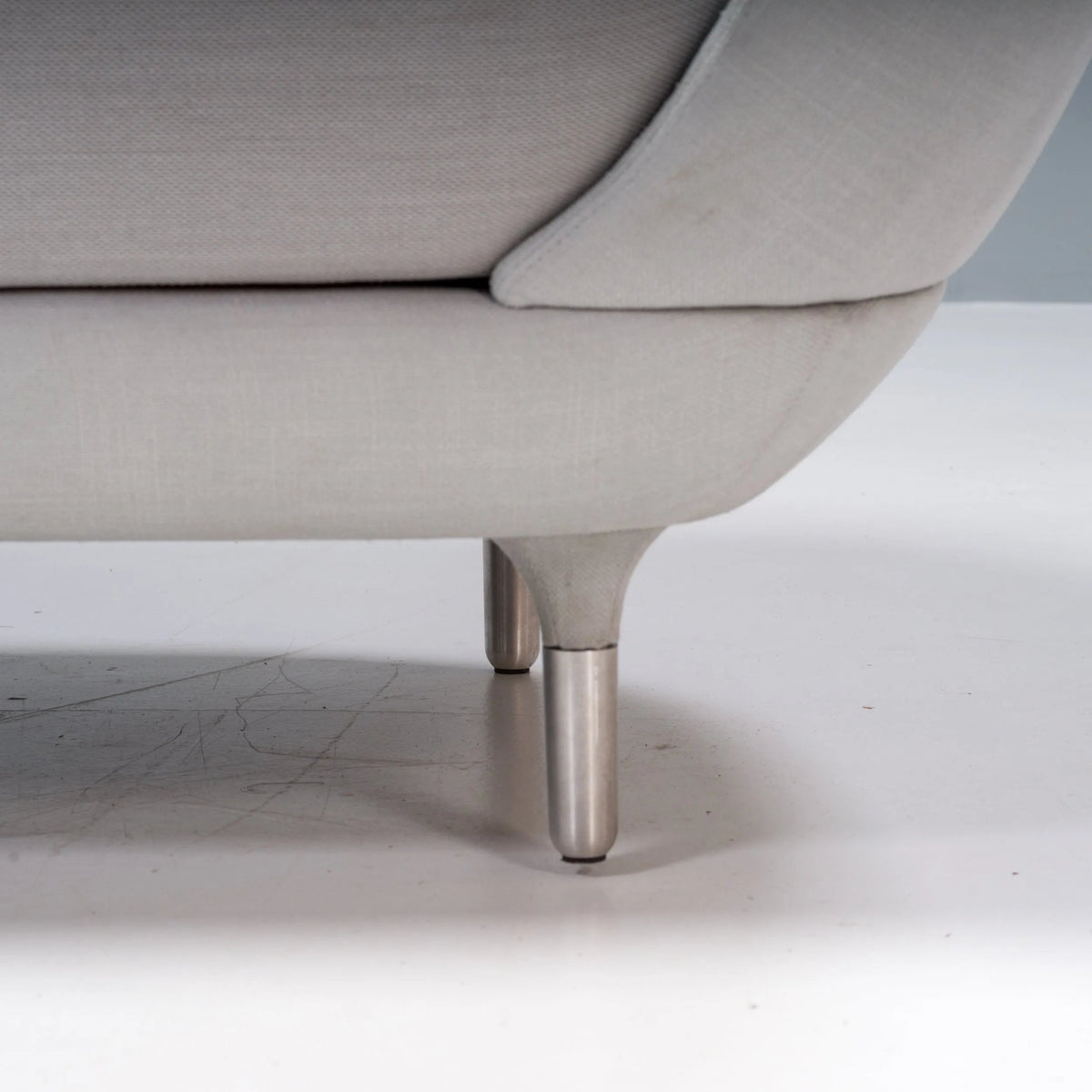 Fritz Hansen by Jaime Hayón Grey Favn Three Seater Sofa - REHAUS - Jaime Hayón