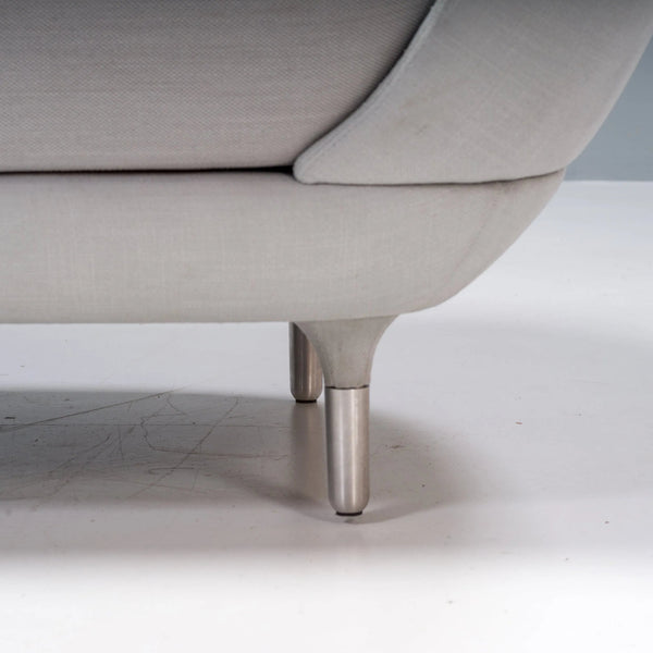 Fritz Hansen by Jaime Hayón Grey Favn Three Seater Sofa - REHAUS - Jaime Hayón