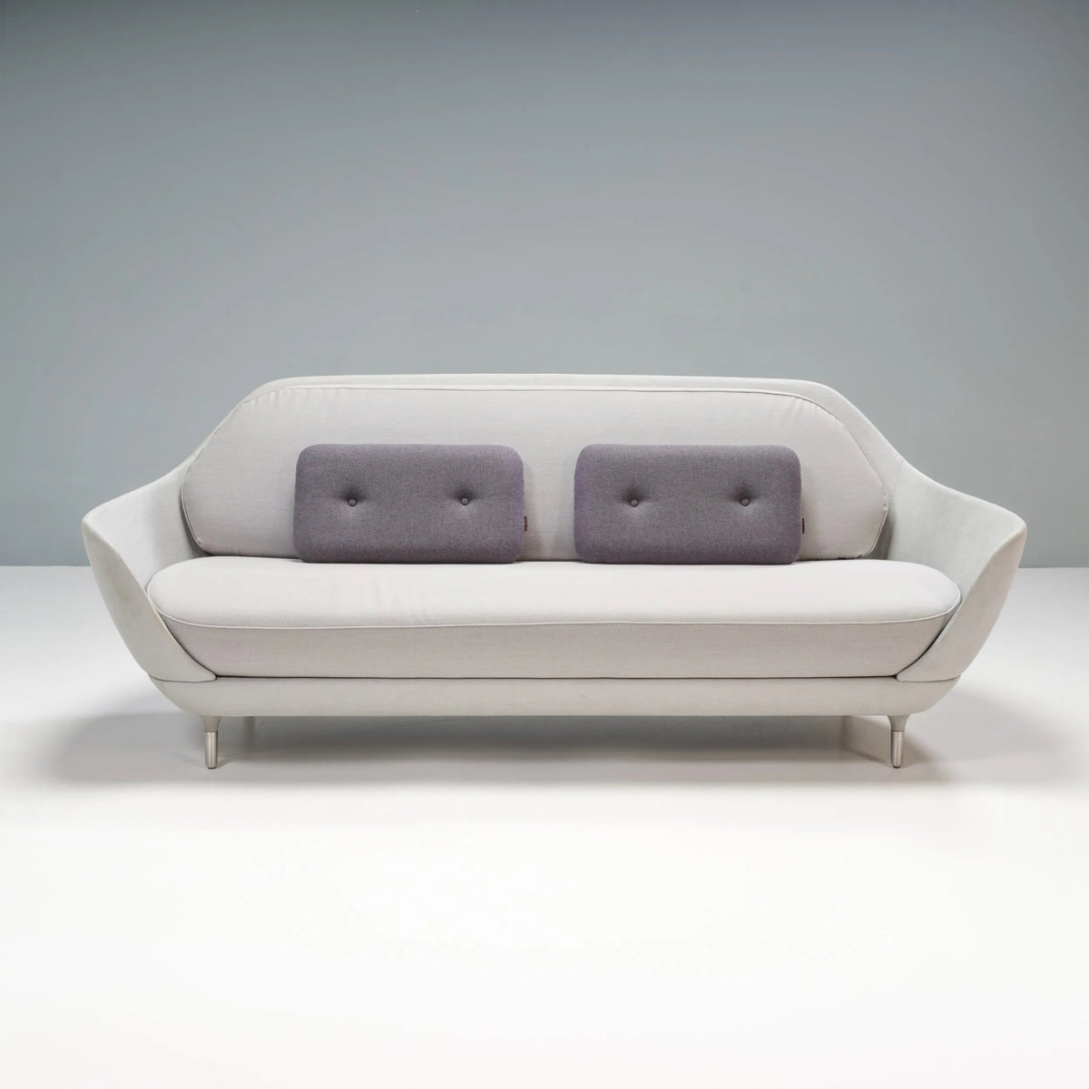Fritz Hansen by Jaime Hayón Grey Favn Three Seater Sofa - REHAUS - Jaime Hayón