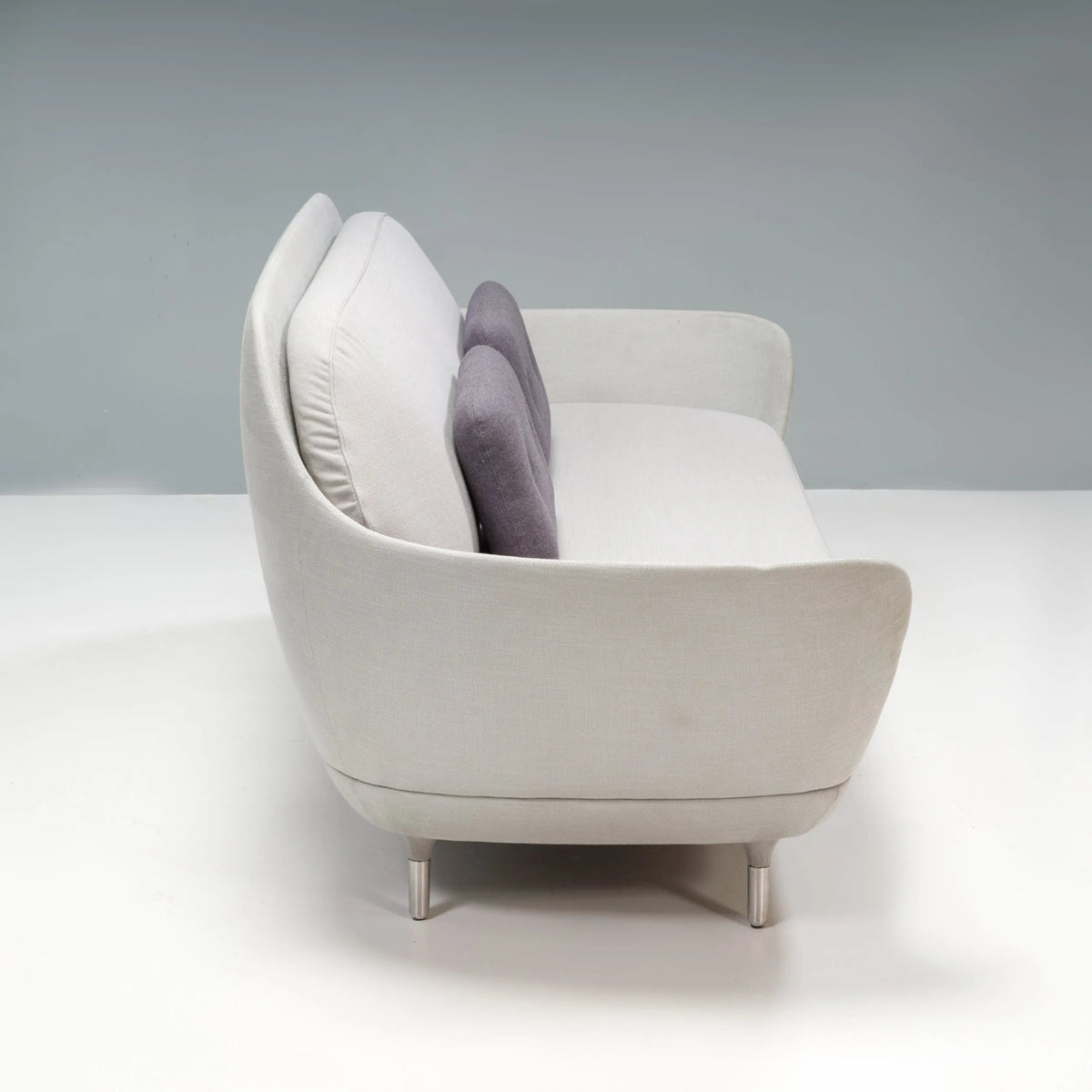Fritz Hansen by Jaime Hayón Grey Favn Three Seater Sofa - REHAUS - Jaime Hayón