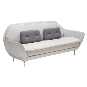 Fritz Hansen by Jaime Hayón Grey Favn Three Seater Sofa