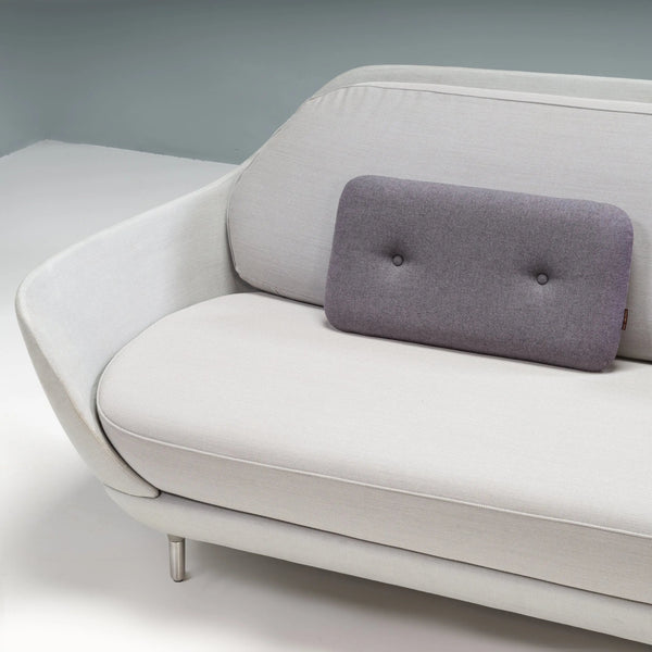 Fritz Hansen by Jaime Hayón Grey Favn Three Seater Sofa - REHAUS - Jaime Hayón