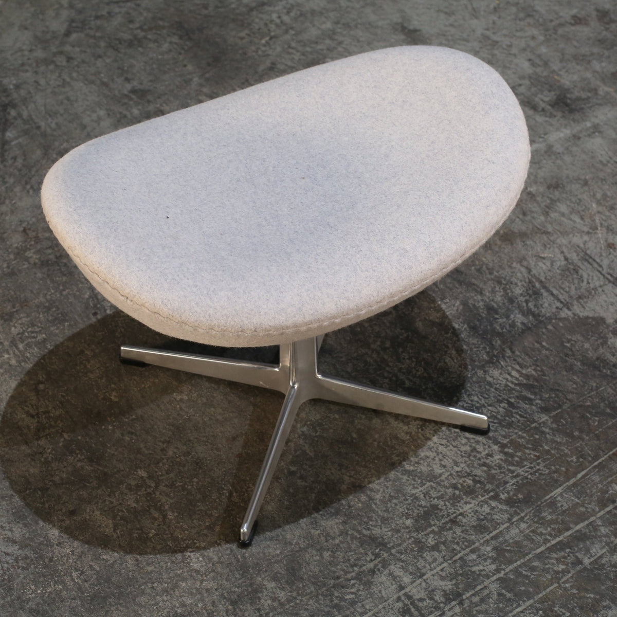 Fritz Hansen Egg Footstool by Arne Jacobsen @ REHAUS