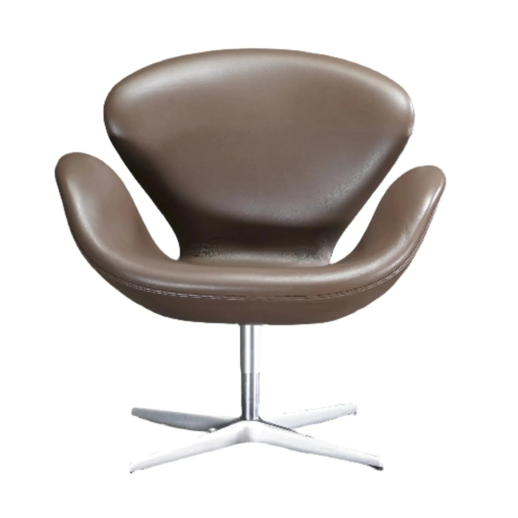 Fritz Hansen Swan™ Leather Chair by Arne Jacobsen, Single - REHAUS - Fritz Hansen