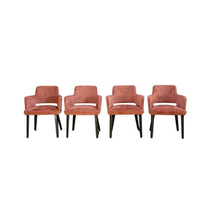 Gallotti & Radice Thea Queen Armchair by Pinuccio Borgonovo, Set of Four @ REHAUS