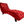 George Smith Chaise - Brewster - Chaise in Deep - Red Italian Velvet @ REHAUS
