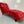 George Smith Chaise - Brewster - Chaise in Deep - Red Italian Velvet @ REHAUS