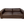 George Smith Leather Sofa - Signature Square - Large 2.5 - Seat Sofa in Brown Leather @ REHAUS