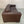 George Smith Leather Sofa - Signature Square - Large 2.5 - Seat Sofa in Brown Leather @ REHAUS